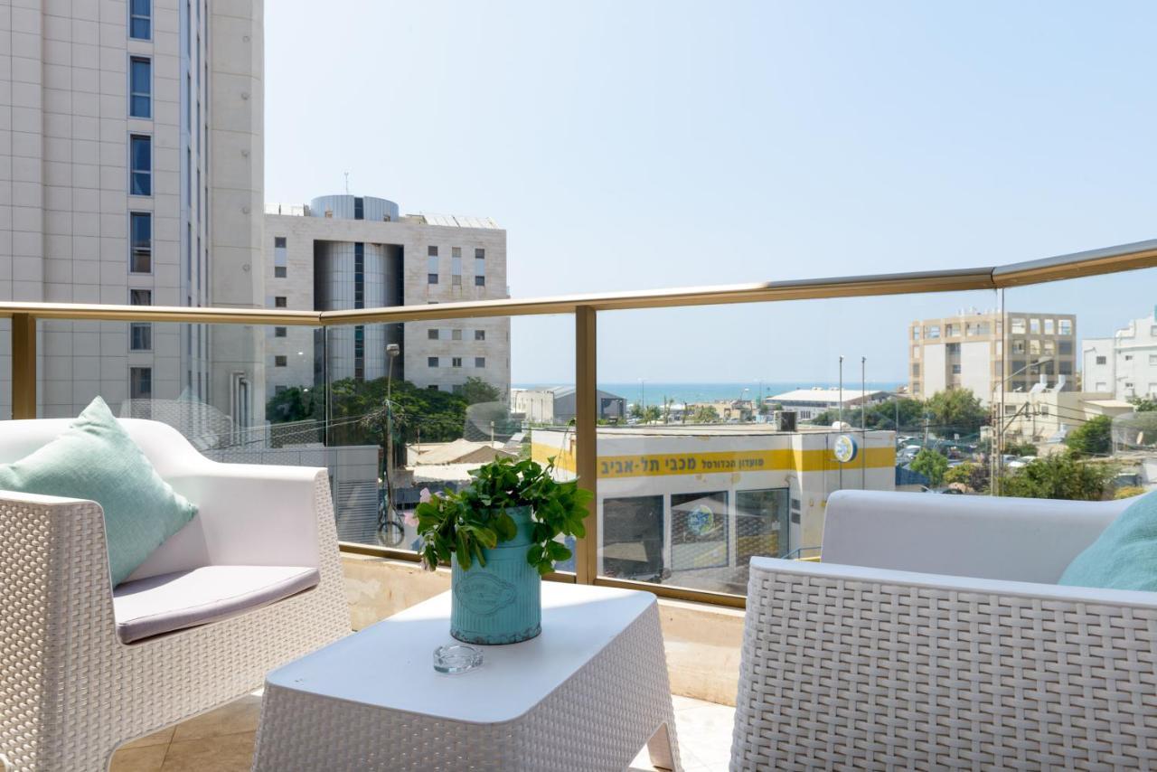 Studio & Apartments On The Beach By Aspentlv Tel Aviv Exteriör bild