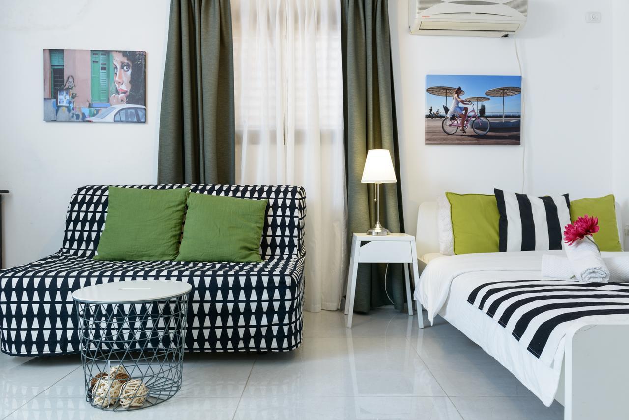 Studio & Apartments On The Beach By Aspentlv Tel Aviv Exteriör bild